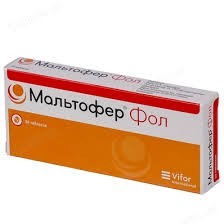 Мальтофер фол таб.жеват.№