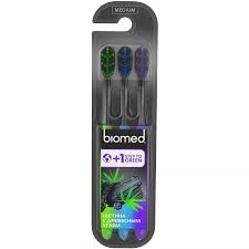 Комплексна зубна щітка biomed black. set/набір 