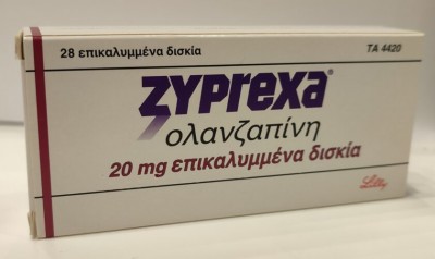 Зипрекса (оланзапин) табл. п/о 