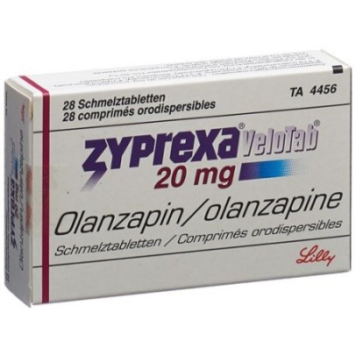 Зипрекса велотаб (оланзапин) 