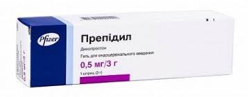 Препидил 0.5мг/3г гель вагін. динопростон