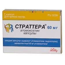 Страттера (атомоксетин) 