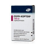 Солу кортеф пор. лиофил. д/п р-ра д/ин. 